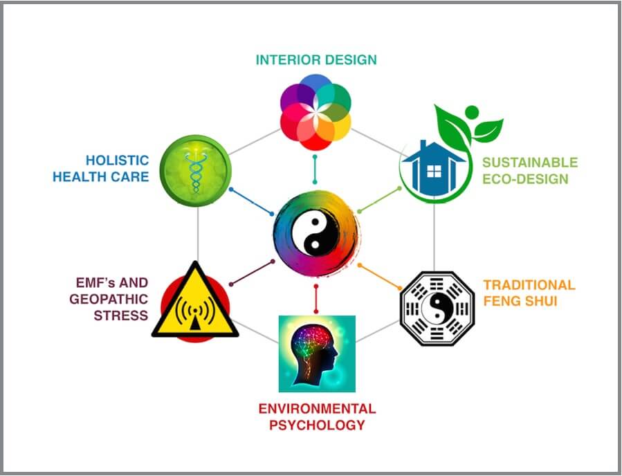 Infographic displaying Holistic Feng Shui Process